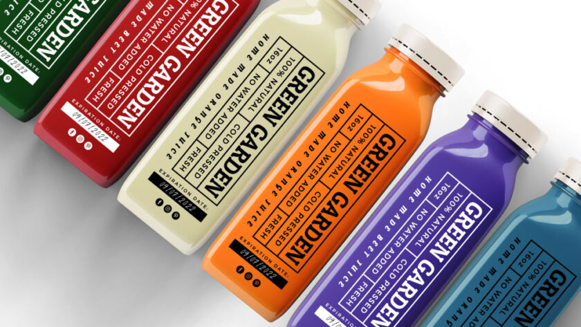 Bottle Label Design
