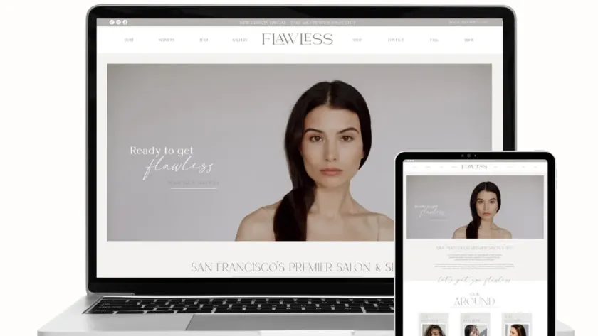 Beauty Parlour Website