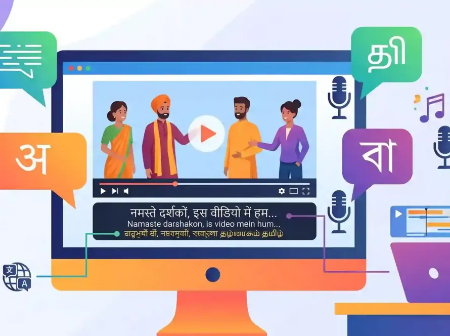 How to Add Accurate Captions to Videos in Indian Languages